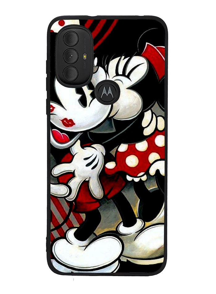 Hugs and Kisses Mickey Minnie mouse Motorola Moto G Pure 2021 , Moto G Power 2022 Case