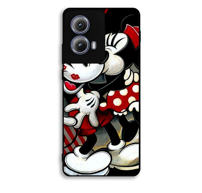Hugs and Kisses Mickey Minnie mouse Motorola Moto Edge 2024 Case DC6847
