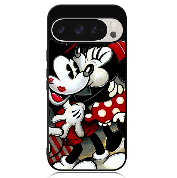 Hugs and Kisses Mickey Minnie mouse Google Pixel 9 Pro XL Case