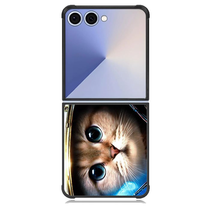 Space Cat Samsung Galaxy Z Flip 7 Case DC1697