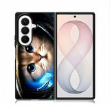 Space Cat Samsung Galaxy Z Fold 8 Ultra Case DC1697