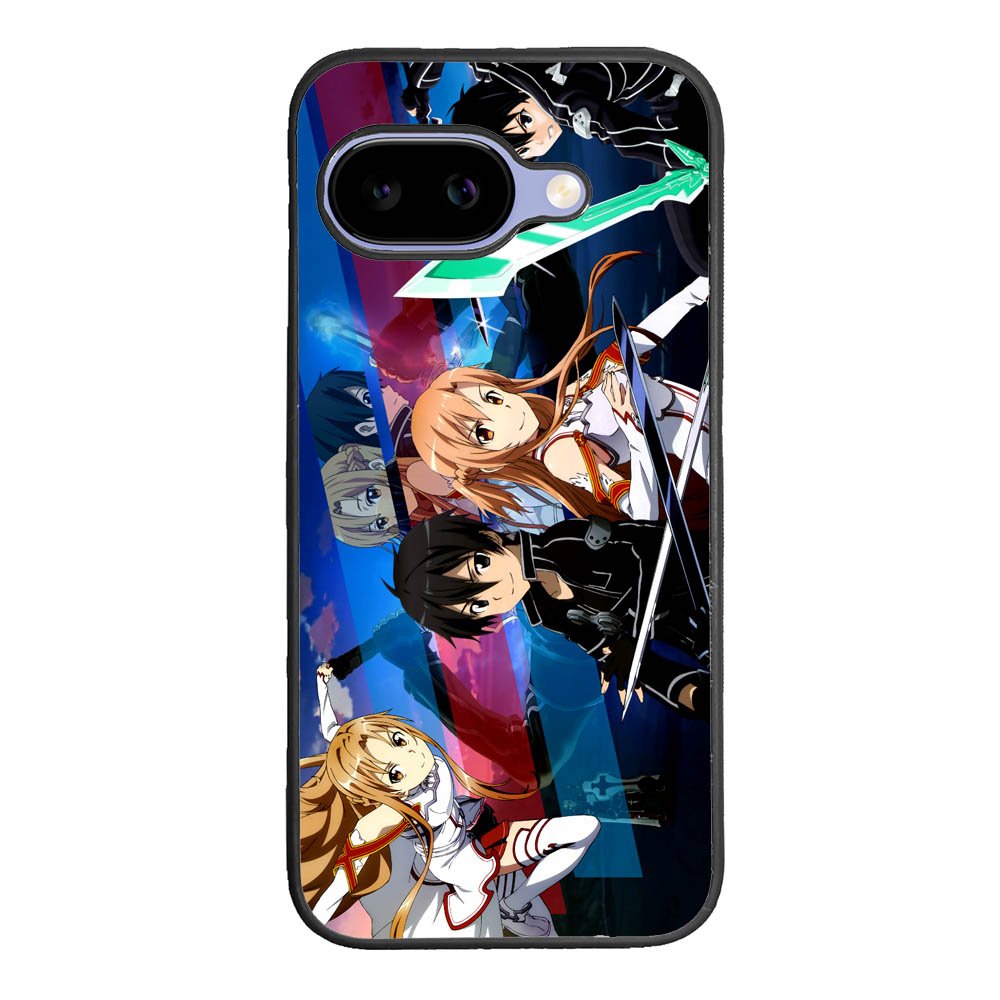 Sword Art Online Kirito And Asuna Case Google Pixel 10A Case DC1813