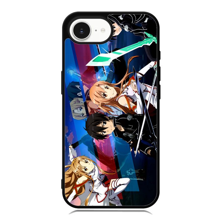 Sword Art Online Kirito And Asuna Case iPhone 16e Case DC1813