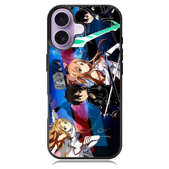Sword Art Online Kirito And Asuna Case iPhone 16 Plus Case DC1813