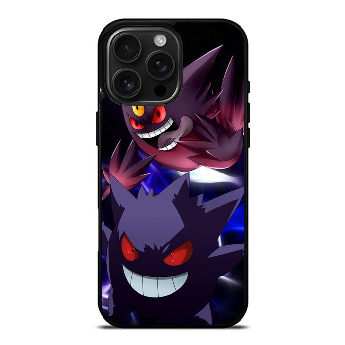Gengar Pokemon Case iPhone 16 Pro Max Case DC0682