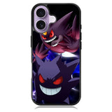 Gengar Pokemon Case iPhone 16 Plus Case DC0682