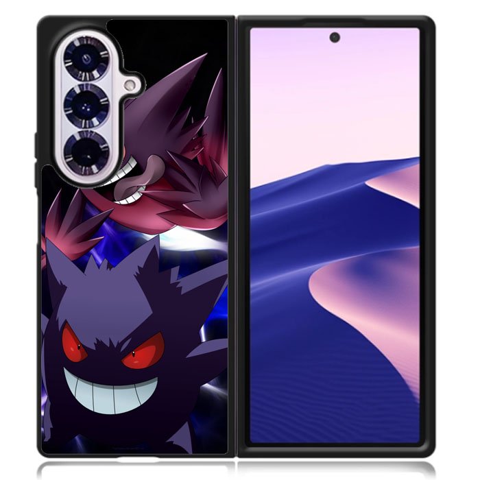 Gengar Pokemon Case Samsung Galaxy Z Fold 7 Case DC0682