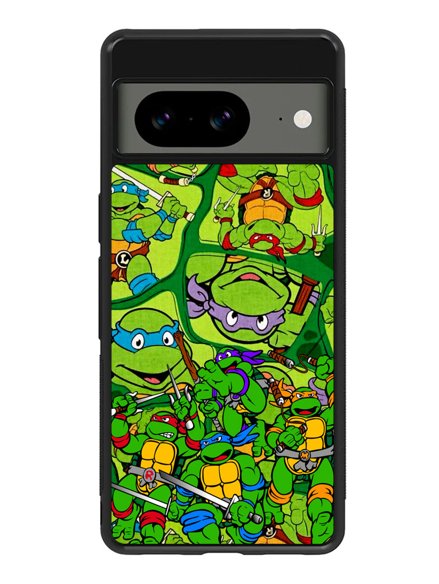 Teenage Mutant Ninja Turtles Collage 1st Google Pixel 8 Case