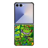 Teenage Mutant Ninja Turtles Collage 1st Samsung Galaxy Z Flip 7 5G Case