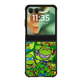 Teenage Mutant Ninja Turtles Collage 1st Motorola Moto RAZR 2025 Case