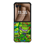 Teenage Mutant Ninja Turtles Collage 1st Motorola Moto RAZR Plus 2025 Case