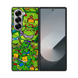 Teenage Mutant Ninja Turtles Collage 1st Samsung Galaxy Z Fold 7 5G Case