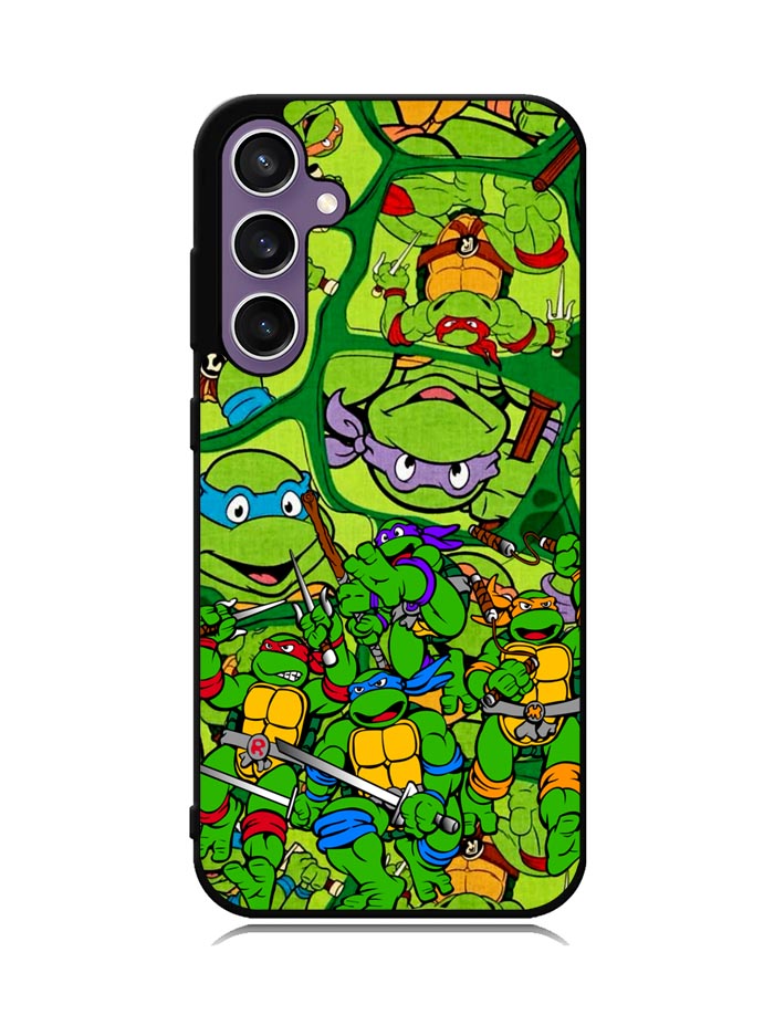 Teenage Mutant Ninja Turtles Collage 1st Samsung Galaxy S23 FE 5G Case