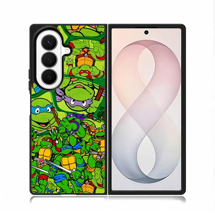 Teenage Mutant Ninja Turtles Collage Samsung Galaxy Z Fold 8 Ultra Case DC1828