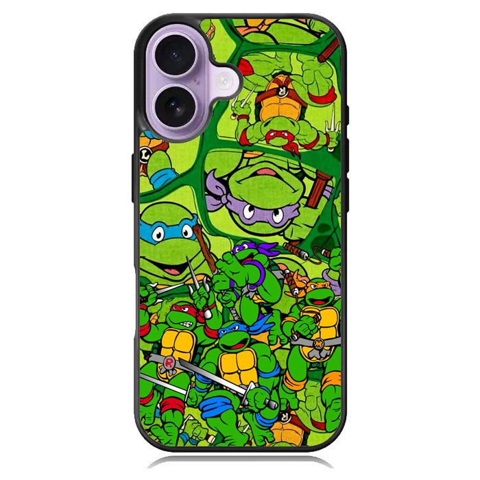 Teenage Mutant Ninja Turtles Collage iPhone 16 Plus Case DC1828