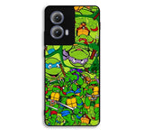 Teenage Mutant Ninja Turtles Collage 1st Motorola Moto Edge 2024 Case DC1861