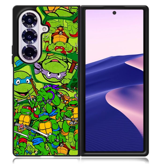 Teenage Mutant Ninja Turtles Collage Samsung Galaxy Z Fold 7 Case DC1828