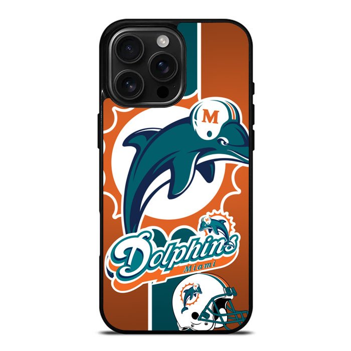 Miami Dolphins iPhone 16 Pro Case DC1131