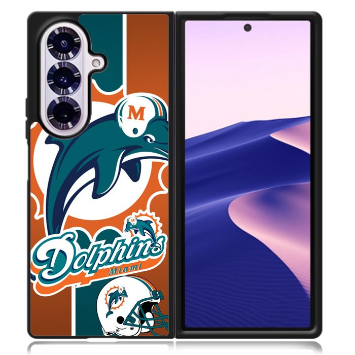 Miami Dolphins Samsung Galaxy Z Fold 7 Case DC1131