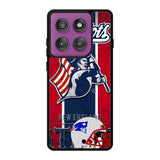 New England Patriots 1st Motorola Moto Edge 60 Pro Case
