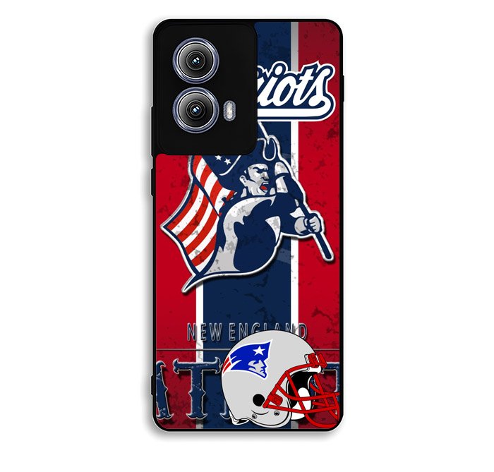 New England Patriots 1st Motorola Moto Edge 2024 Case DC4064
