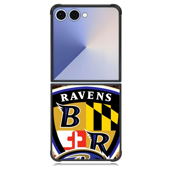 Baltimore Ravens Samsung Galaxy Z Flip 7 Case DC0136
