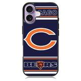 Chicago Bears iPhone 16 Plus Case DC0312