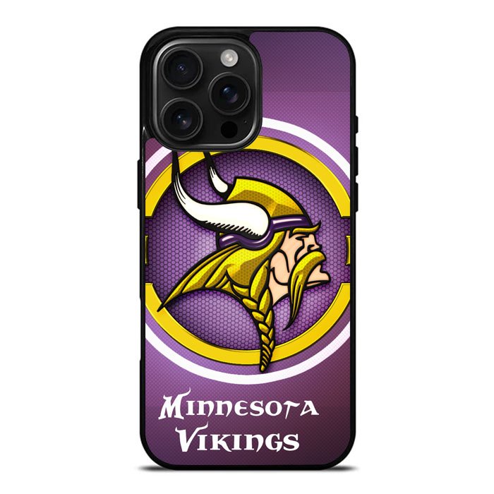Minnesota Vikings iPhone 16 Pro Max Case DC1186