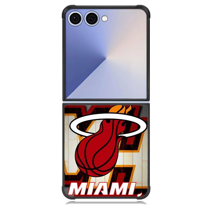 Miami Heat Samsung Galaxy Z Flip 7 Case DC1138
