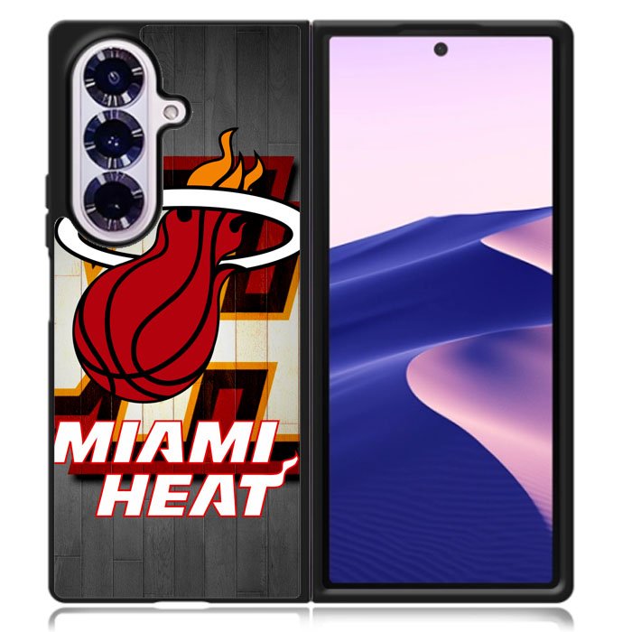 Miami Heat Samsung Galaxy Z Fold 7 Case DC1138