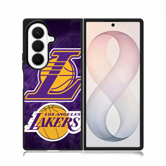 Los Angeles Lakers Samsung Galaxy Z Fold 8 Ultra Case DC1066