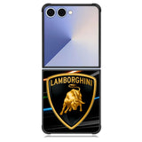 Lamborghini Logo Black Samsung Galaxy Z Flip 7 Case DC1008