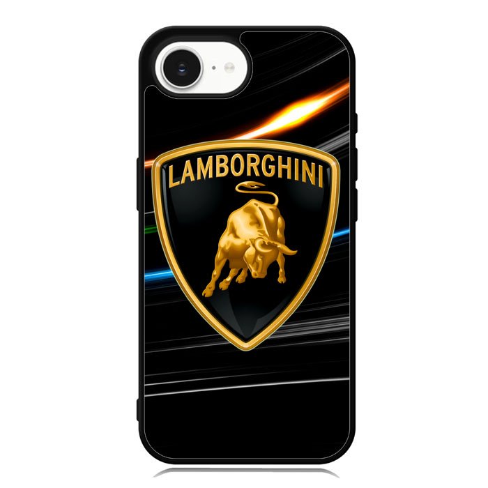 Lamborghini Logo Black iPhone 16e Case DC1008