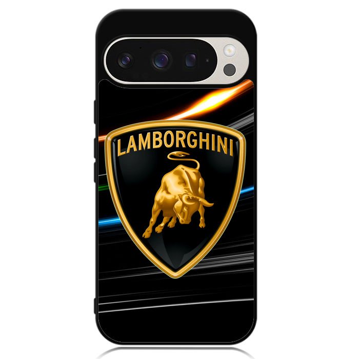Lamborghini Logo Black Google Pixel 9 Pro XL Case DC1008