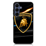 Lamborghini Logo Black Samsung Galaxy S23 Plus , Samsung Galaxy S23+ Case DC1008