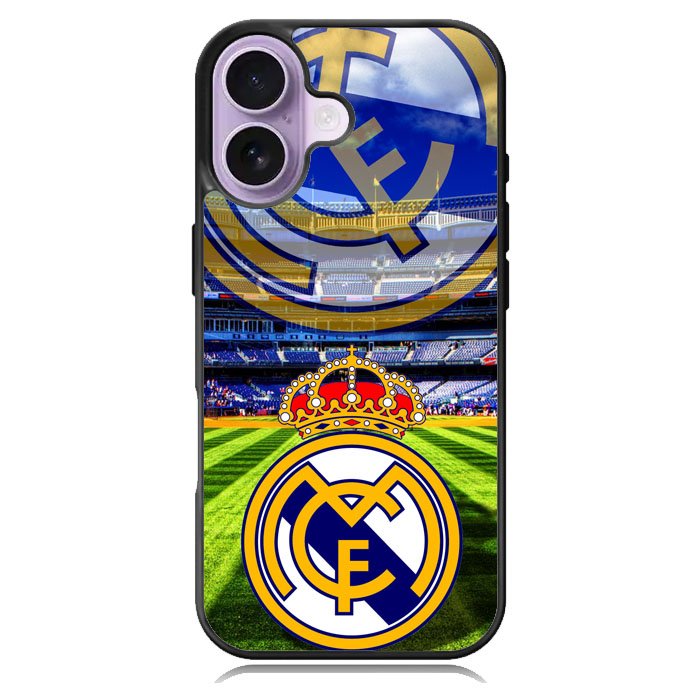 Real Madrid Logo Case iPhone 16 Case DC1557