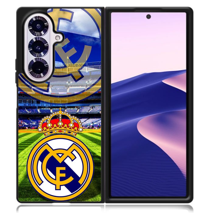 Real Madrid Logo Case Samsung Galaxy Z Fold 7 Case DC1557