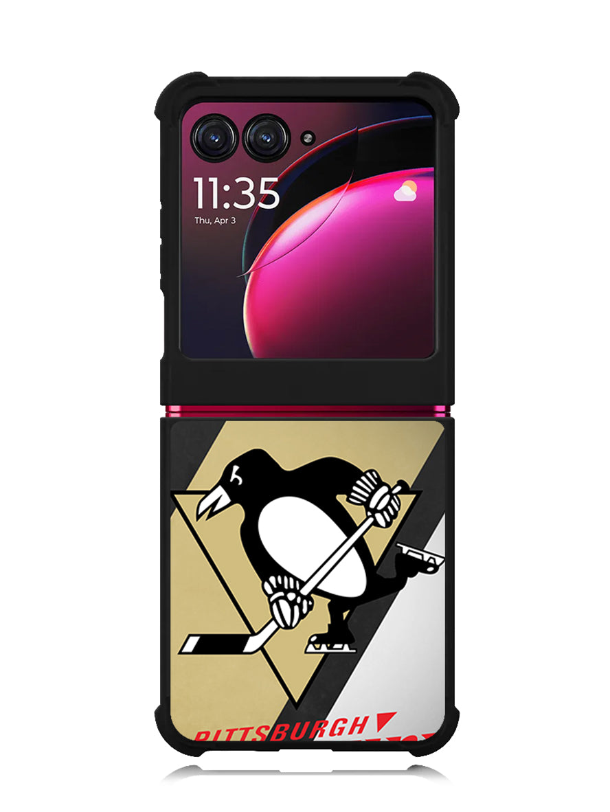 Pittsburgh Penguins 2nd Motorola Moto Razr Plus 2023 , Moto Razr+ 2023 Case