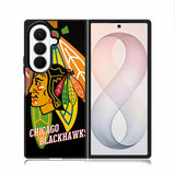 Chicago Blackhawks Samsung Galaxy Z Fold 8 Ultra Case DC0318