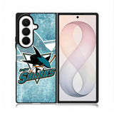 San Jose Sharks Case Samsung Galaxy Z Fold 8 Ultra Case DC1624