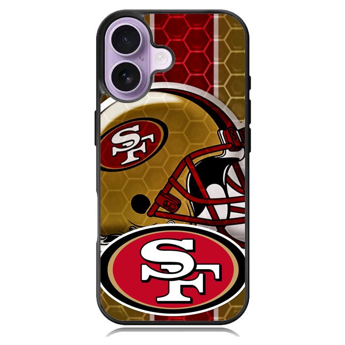 San Francisco 49Ers Logo iPhone 16 Case DC1614
