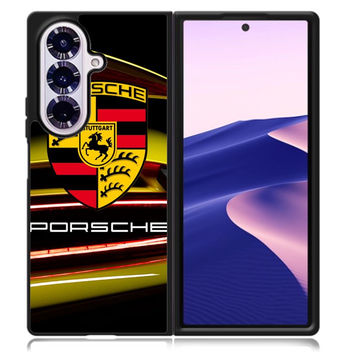 Porsche Logo Samsung Galaxy Z Fold 7 Case DC1507