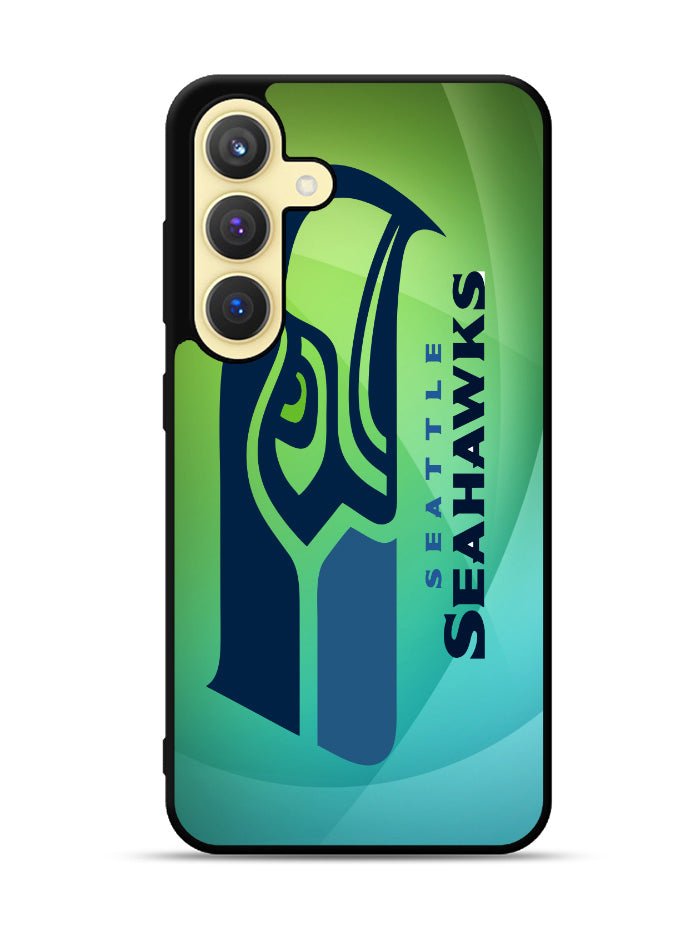 Seattle Seahawks Logo 1st Samsung Galaxy S24 Plus 5G , Samsung Galaxy S24+ 5G Case
