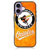 Baltimore Orioles iPhone 16 Plus Case DC0133