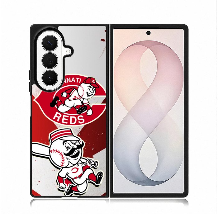 Cincinnati Reds Samsung Galaxy Z Fold 8 Ultra Case DC0354