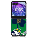 Notre Dame Fighting Irish logo Motorola Moto Razr Plus 2024 , Moto Razr+ 2024 Case