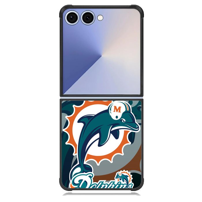 Miami Dolphins Nfl Samsung Galaxy Z Flip 7 Case DC1135