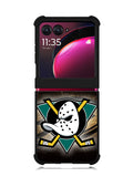 Anaheim Mighty Ducks NHL Motorola Moto Razr Plus 2023 , Moto Razr+ 2023 Case