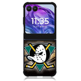 Anaheim Mighty Ducks NHL Motorola Moto Razr Plus 2024 , Moto Razr+ 2024 Case