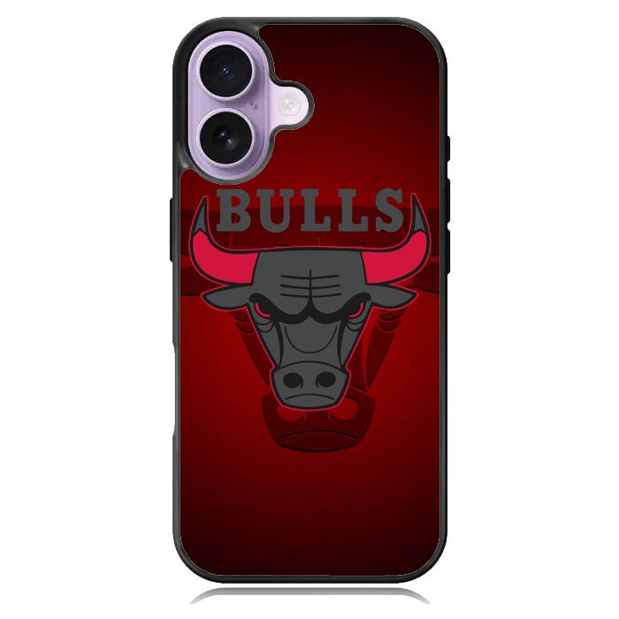 Chicago Bulls Logo iPhone 16 Case DC0323
